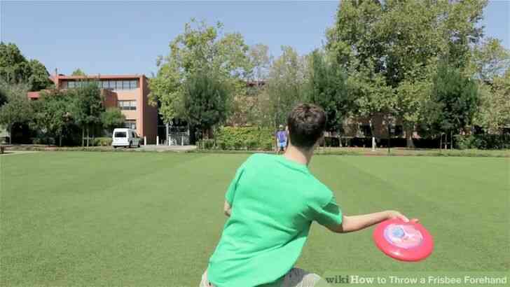 Image intitulée un Frisbee en Coup droit qu